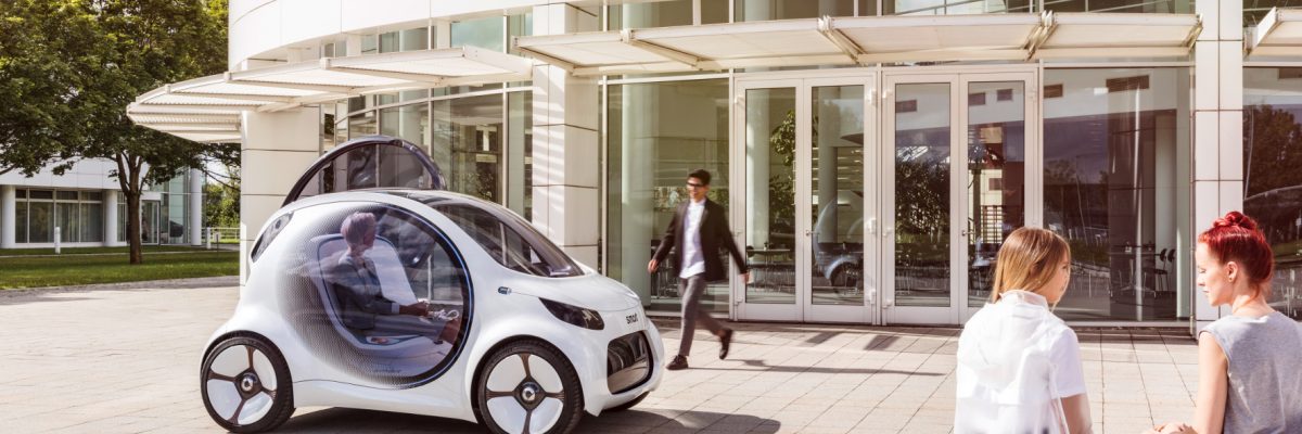 Mit der Studie Vision EQ will sich Smart für die Mobilität von Morgen rüsten. © Daimler / TRD Auto