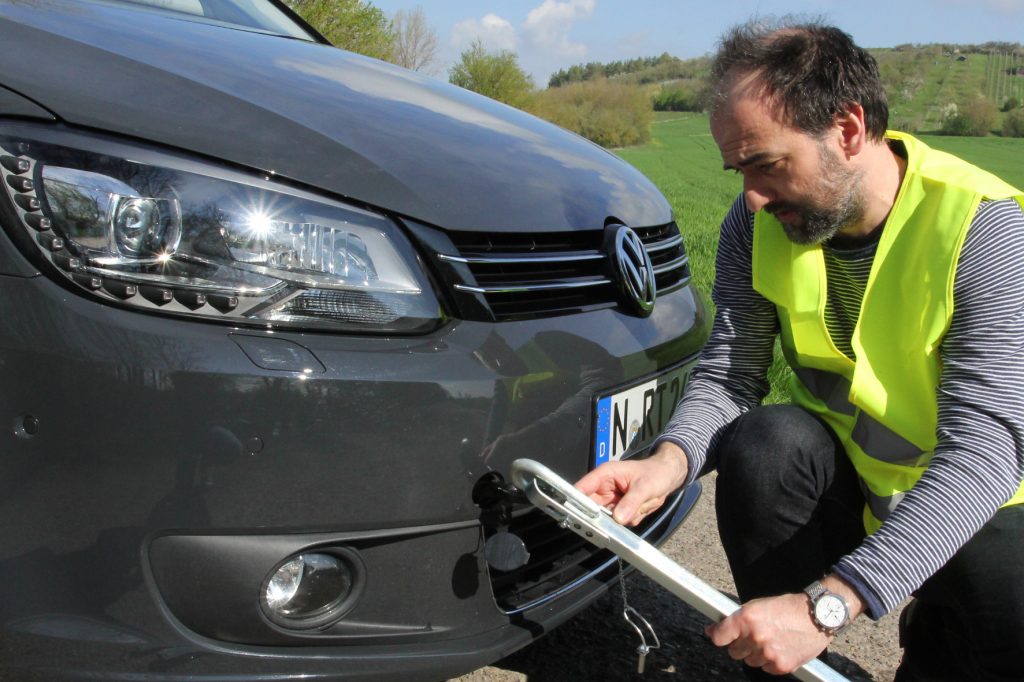 Abschleppseil. © ARCD/ TRD Auto