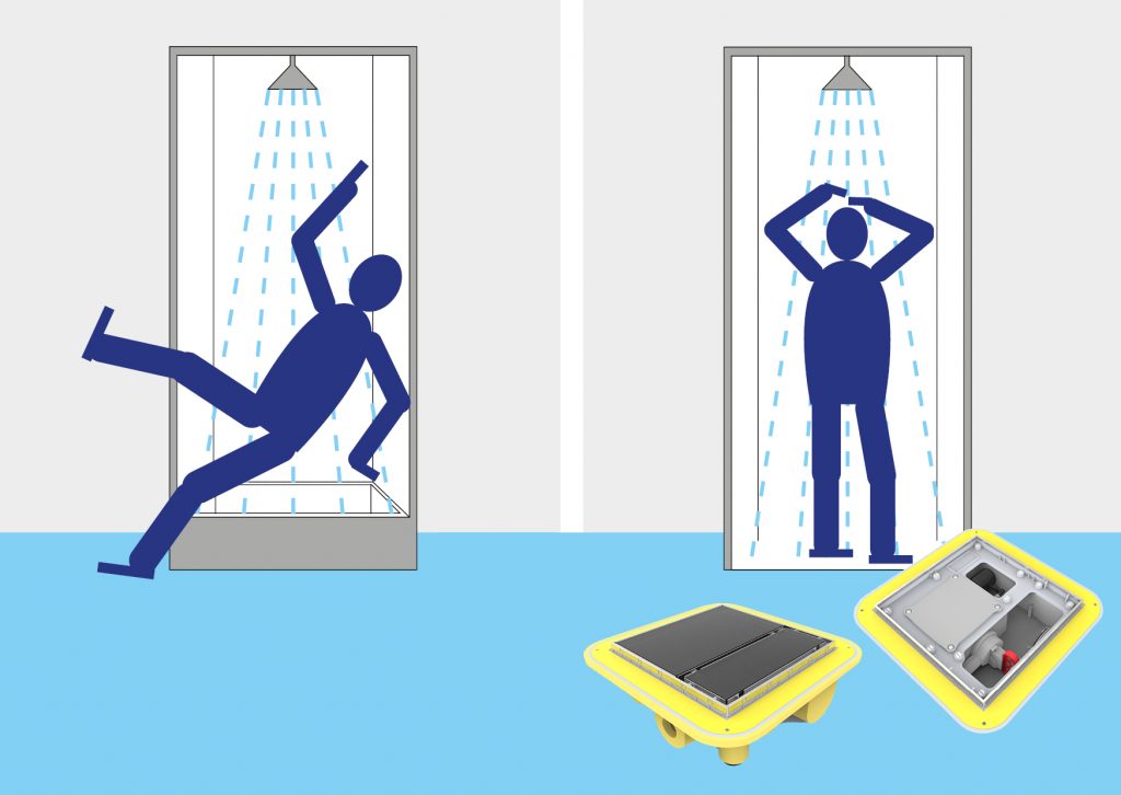 Stolperfalle Dusche im TRD Pressedienst