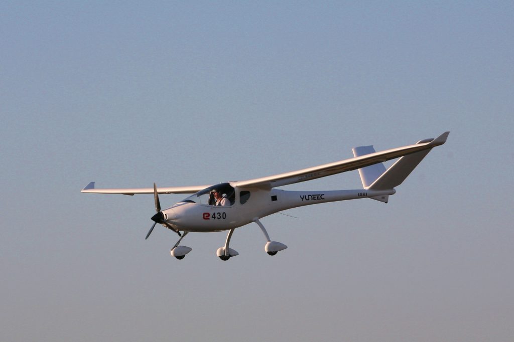 Flugzeug in der Luft