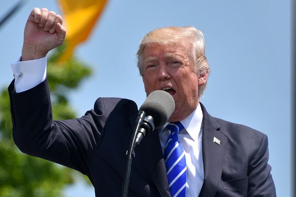 Donald Trumph spricht