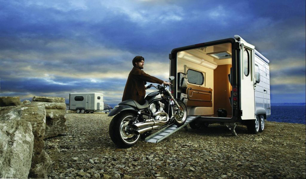 Motorradanhänger im TRD Pressedienst