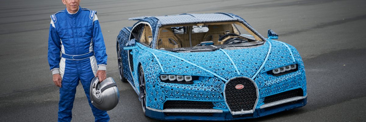 Das Bugatti Modell des dänischen Spielzeugherstellers. © The LEGO Group/ TRD lifestyle