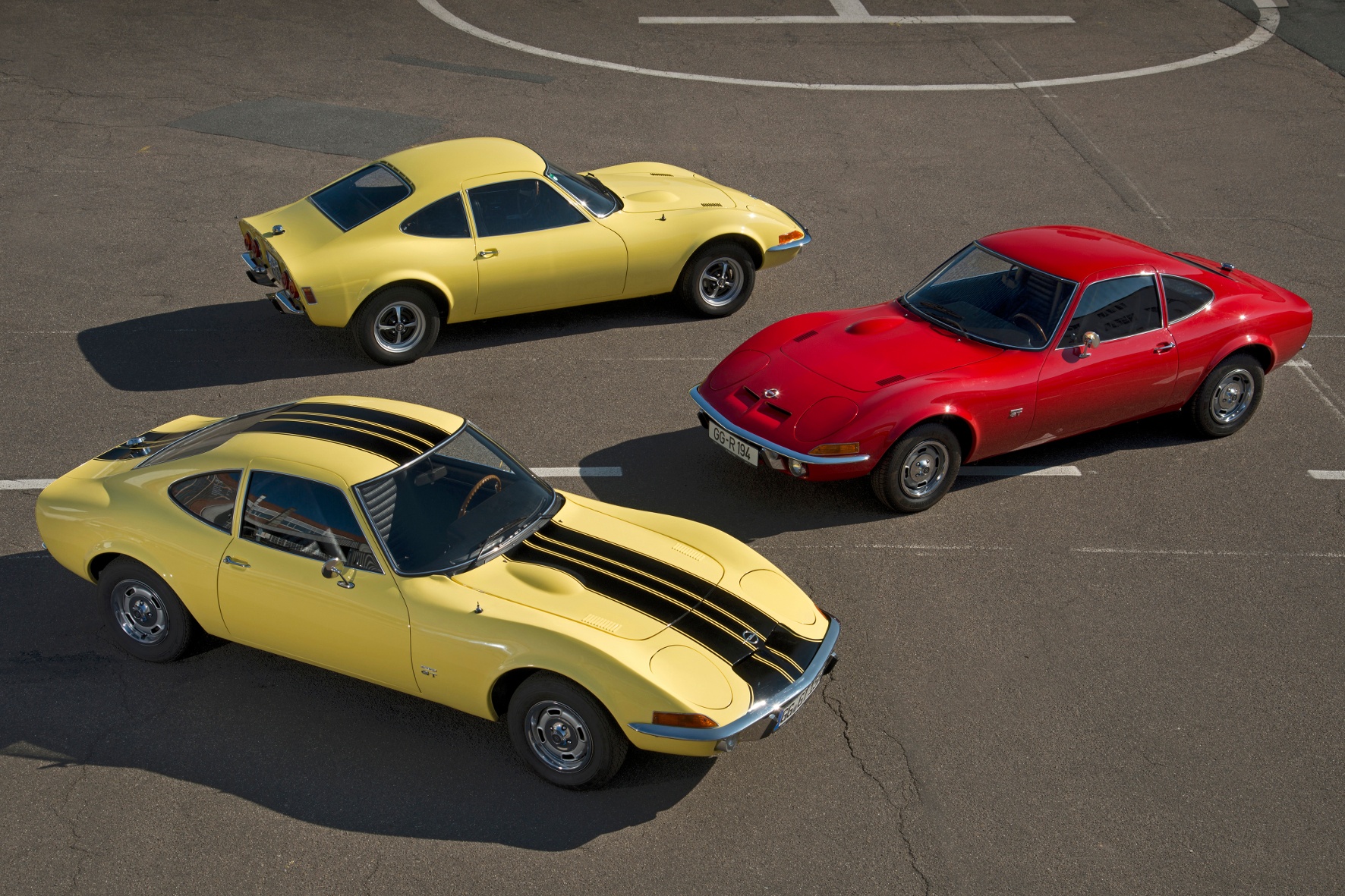 Dream car: The Opel GT has been turning car fans’ heads since 1968.