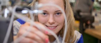 Mädchen bei VW-Bewerbung