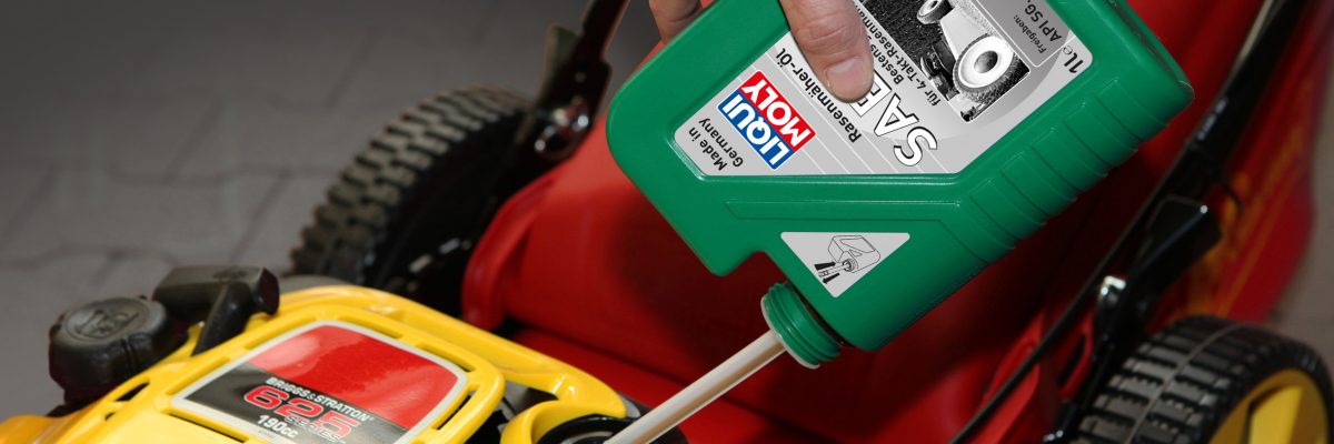 Für Benzin betriebene Geräte, die länger nicht benutzt werden, empfiehlt sich ein sogenannter Benzin-Stabilisator. Er schützt vor Alterung und Oxidation. Foto: Liqui Moly/TRD Technik