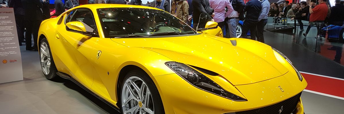 Ferrari darf in der Schweiz beim Autosalon nicht fehlen. Für viele Fans die Kultmarke schlechthin. © Jutta Bernhard / mid/ TRDmobil