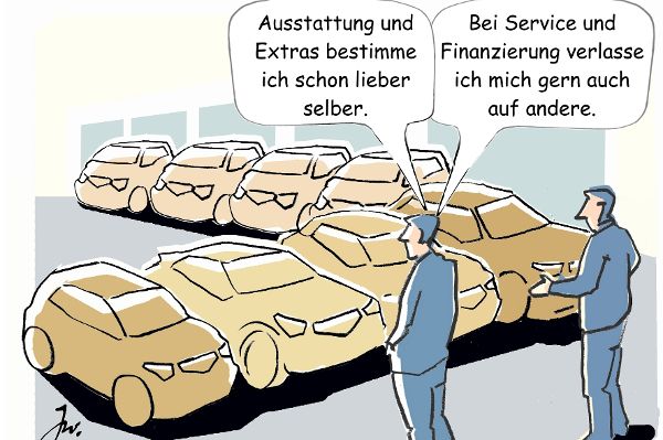 Die Deutschen lieben ihr Auto. © Goslar Institut / TRD mobil / trd press home