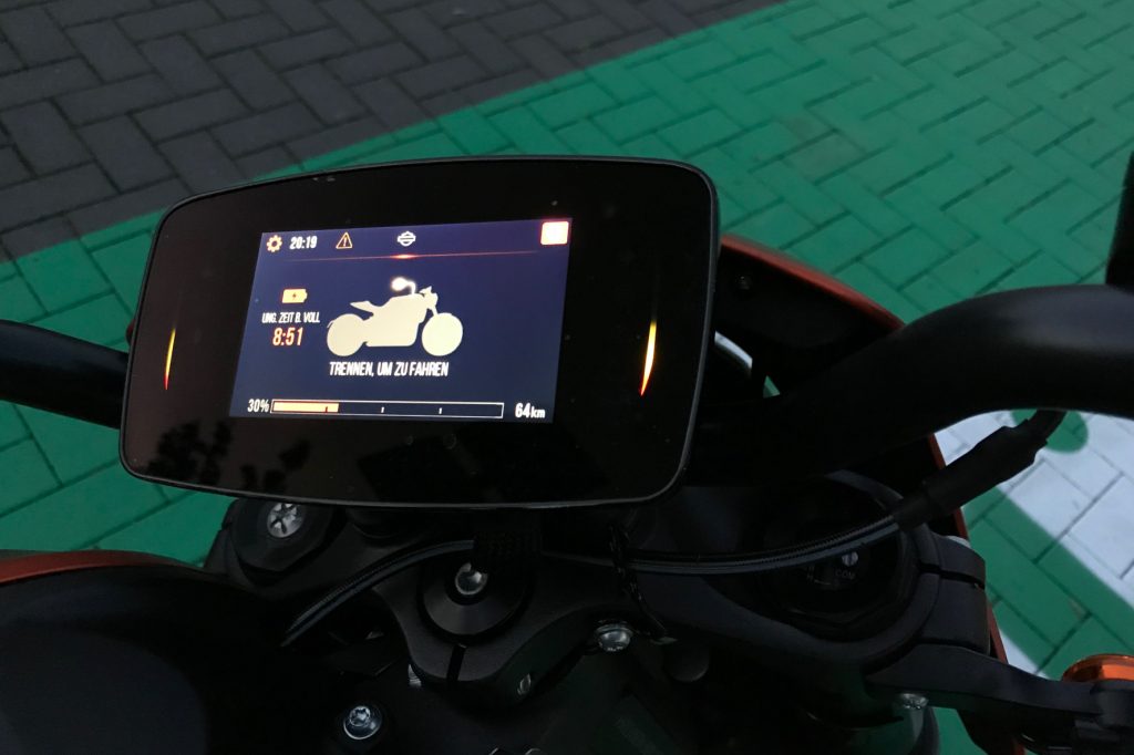 Mit der LiveWire auf Tour