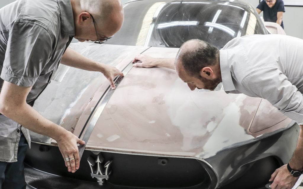 Feinarbeit: Bei der Entwicklung des Maserati MC20 