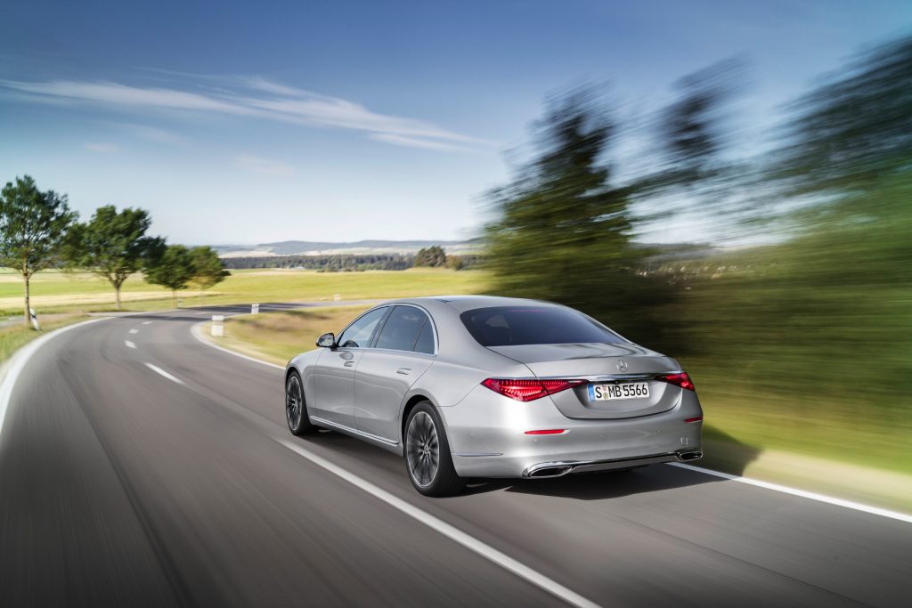 Neue S Klasse von hinten