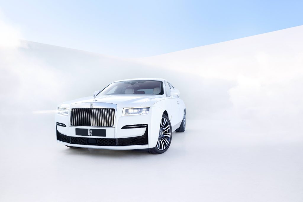 Der neue Rolls Royce Ghost von vorne.