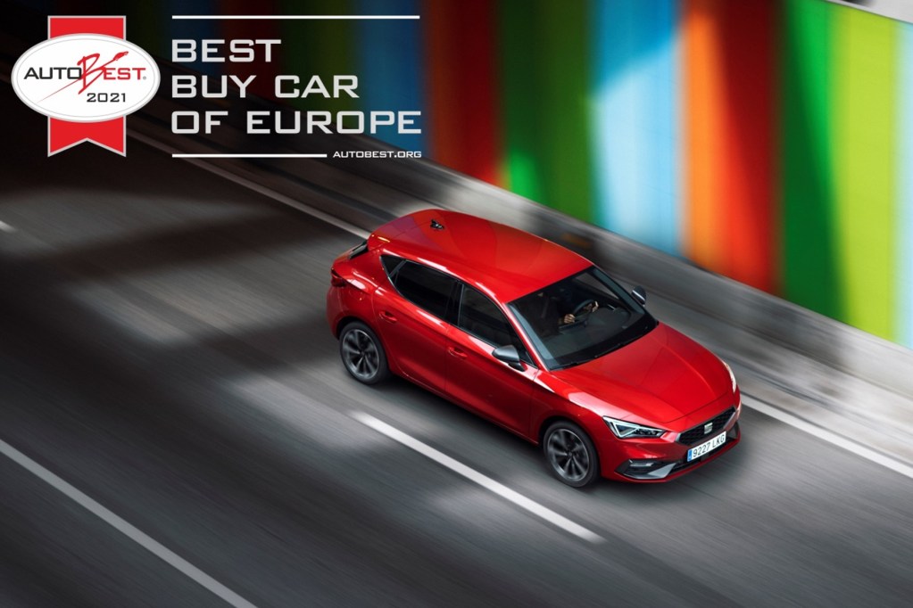 "Autobest"-Sieger: Der Seat Leon ist das „Best Buy Car of Europe 2021“. © Seat / TRD mobil