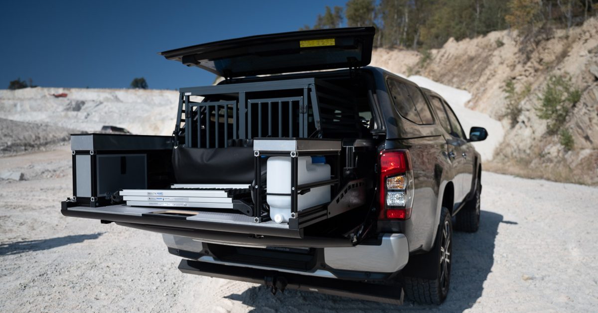 Der Hundetransporter für Jäger