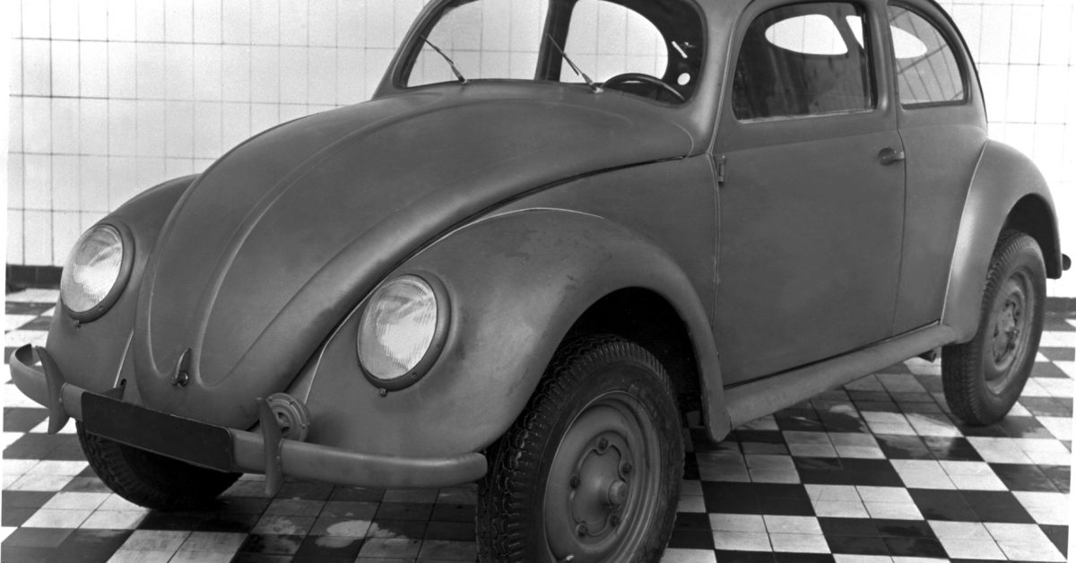 Volkswagen Type 1, the “Beetle”.