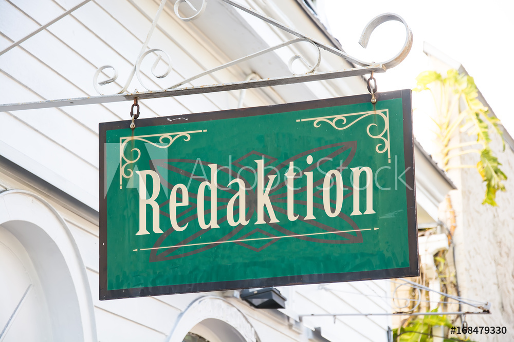 Schild 266 - Redaktion