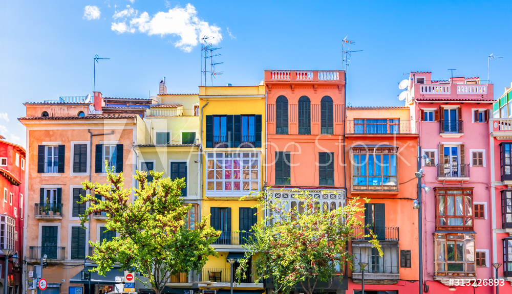 Architecture of Palma de Mallorca, Spain