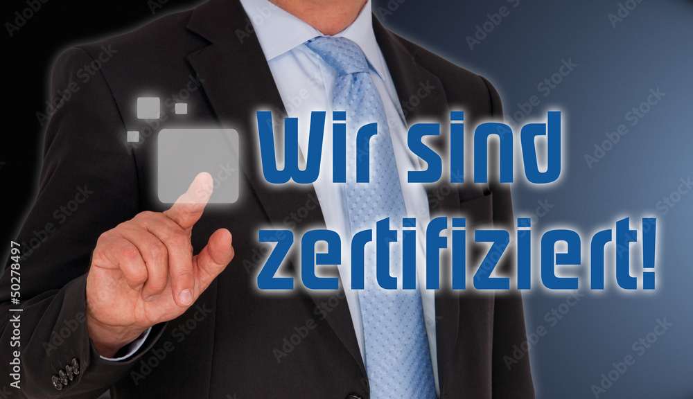 Wir sind zertifiziert !