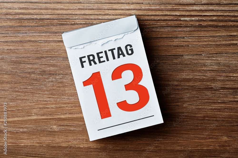 Kalender - Freitag der 13te