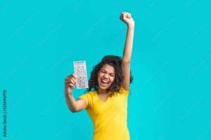 Portrait of attractive young african american girl