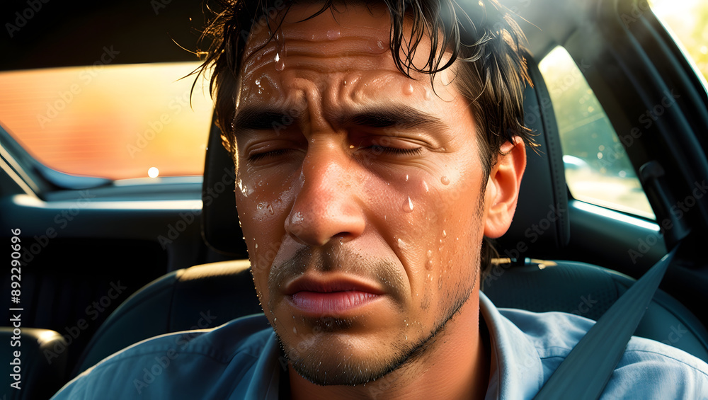 Auto Hitze Mann Generative AI